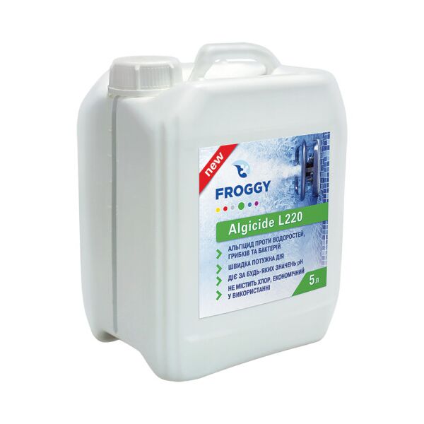 

FROGGY Algicide L220 - уничтожает все виды водорослей 5 л.