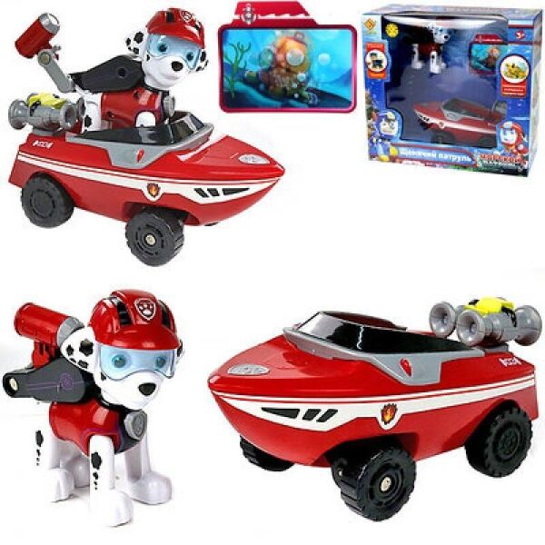

Герой Щенячий патруль Маршал из серии Морской патруль CH TOYS
