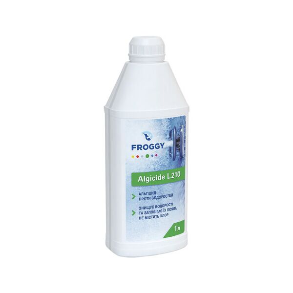 

FROGGY Algicide L210 - уничтожает все виды водорослей 1 л.