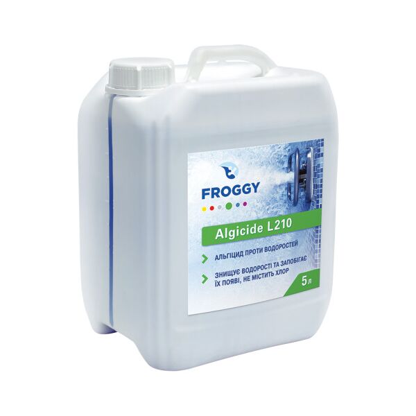 

FROGGY Algicide L210 - уничтожает все виды водорослей 5 л.