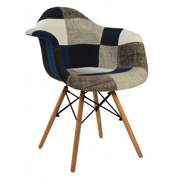 

Стул Bonro В-437 PW BW PATCHWORK