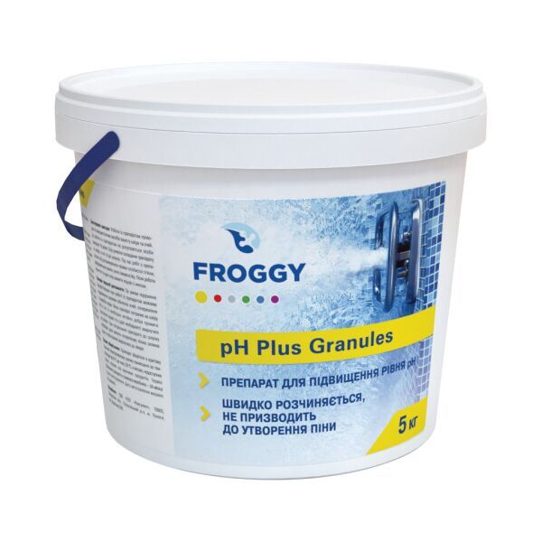 

FROGGY pH+ Plus Granules - препарат для повышения уровня рН 5 кг.