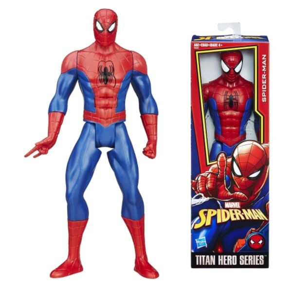 

Игровая фигурка супергерой Hasbro Человек-Паук Titan Hero Series Power Spider-Man детская игрушка