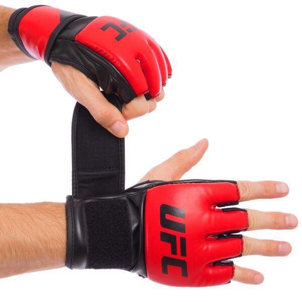

Перчатки для смешанных единоборств MMA PU UFC Contender UHK-69140 красные, 5 oz (L/XL)