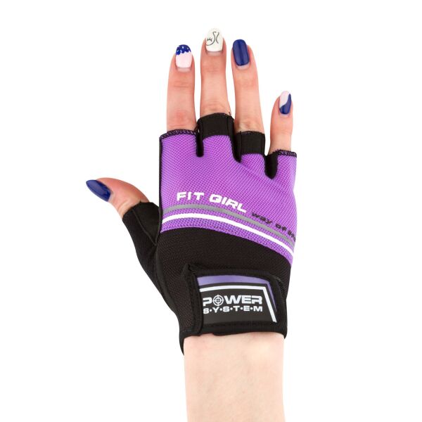 

Перчатки для фитнеса Power System Fit Girl Evo Purple (PS_2920_Purple), M