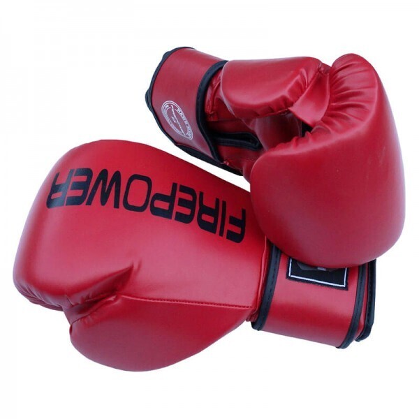 

Боксерские перчатки FirePower FPBGА11, красные - 8 oz