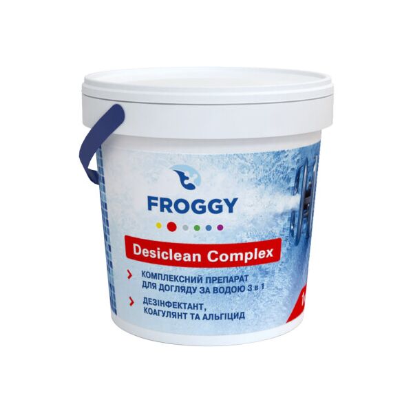 

FROGGY Desiclean Complex 200 - комплексный препарат 3 в 1 для длительной дезинфекции 1 кг.