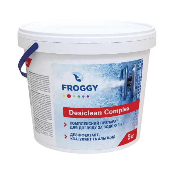 

FROGGY Desiclean Complex 200 - комплексный препарат 3 в 1 для длительной дезинфекции 5 кг.