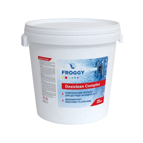 

FROGGY Desiclean Complex 200 - комплексный препарат 3 в 1 для длительной дезинфекции 25 кг.