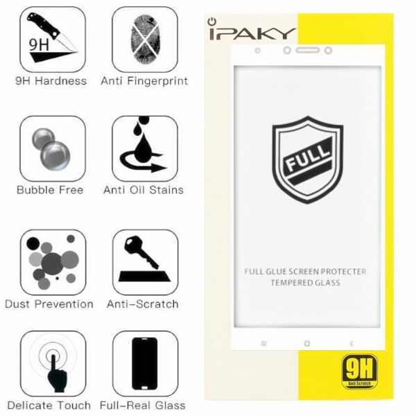 

Защитное стекло iPaky Full Glue для Huawei Y5 2018/Honor 7а white