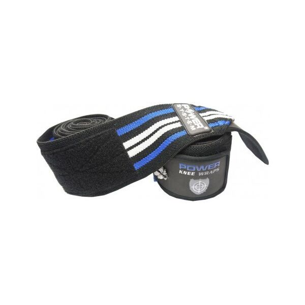 

Бинты для приседаний Power System Knee Wraps PS-3700 синие