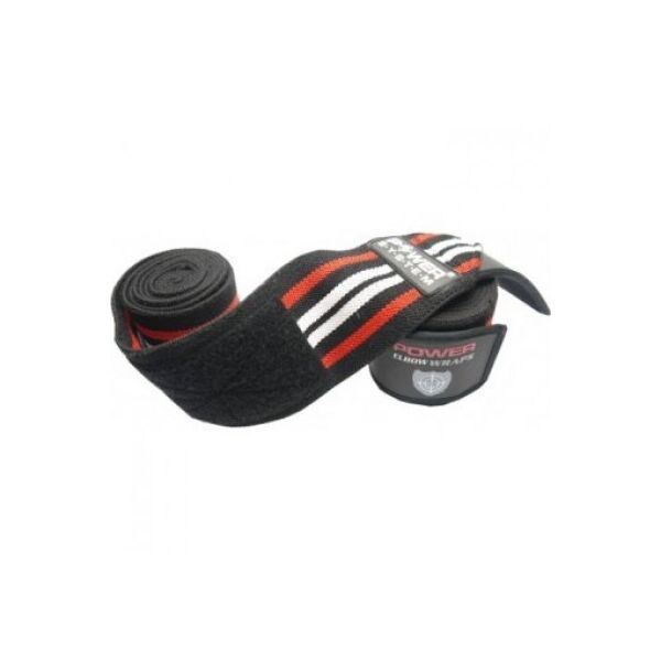 

Бинты для жима Power System Elbow Wraps PS-3600 красные