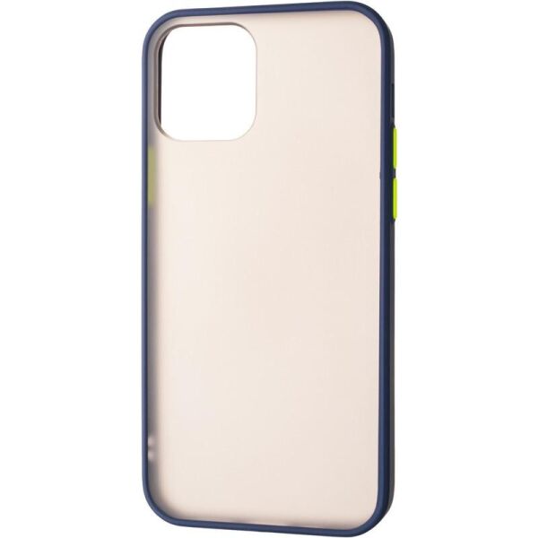 

Чехол Gelius Bumper Mat Case для iPhone 12/12 Pro Blue
