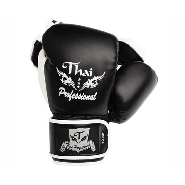 

Перчатки боксерские Thai Professional BG8 (FP-340-V) - черные, 10 oz
