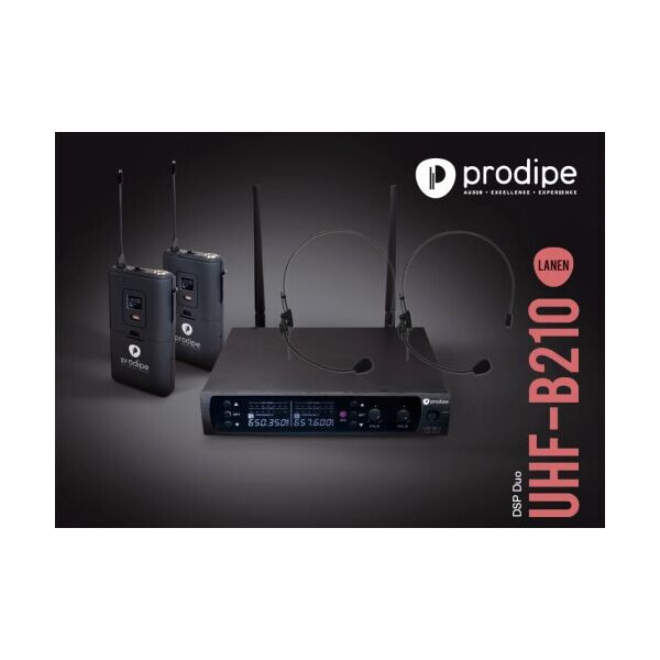 

Радиосистема Prodipe UHF B210 DSP Headset Duo