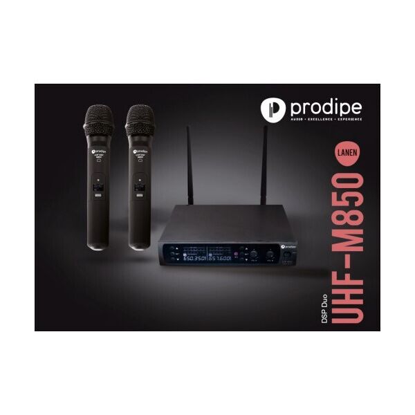 

Радиосистема Prodipe UHF M850 DSP Duo