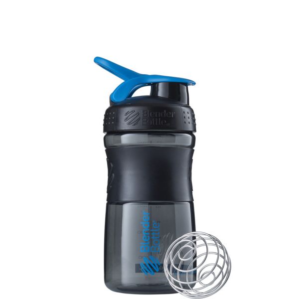 

Бутылка спортивная-шейкер BlenderBottle SportMixer 590ml Black/Cyan