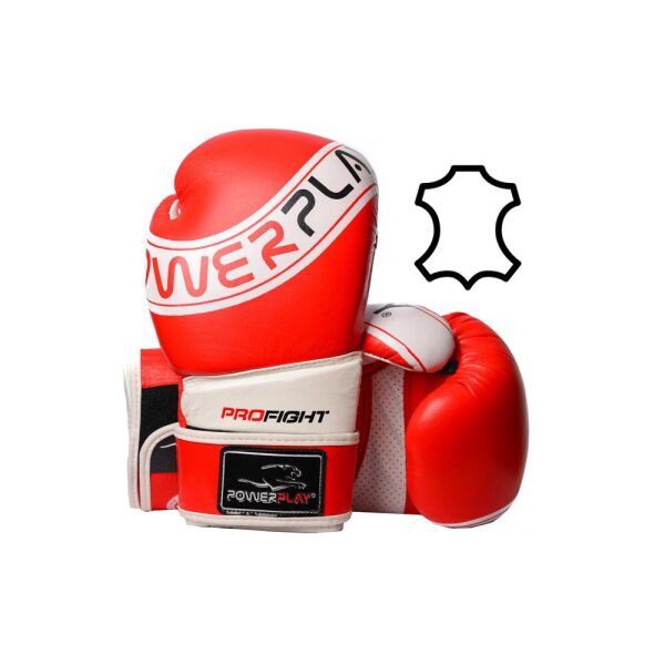 

Перчатки боксерские PowerPlay 3023 A (PP_3023A_Red-White) - красно-белые, 16oz