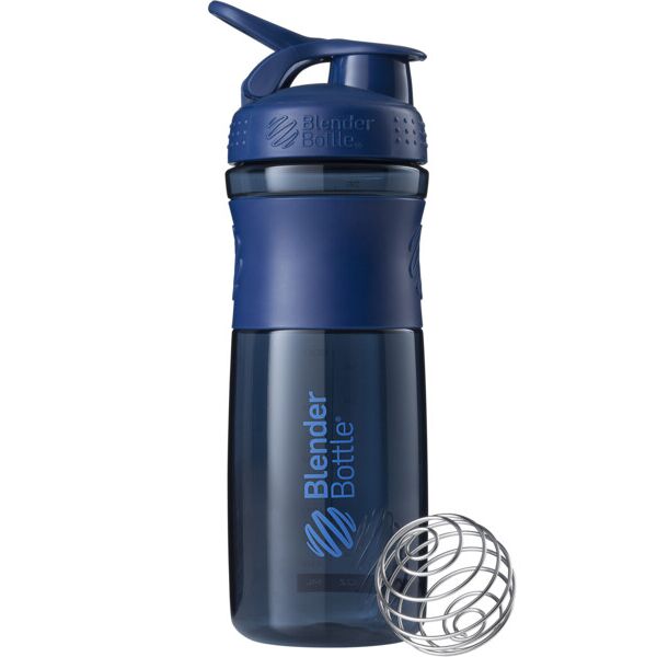 

Бутылка спортивная-шейкер BlenderBottle SportMixer 820ml Navy