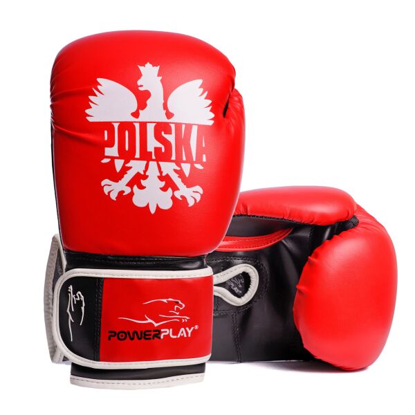 

Перчатки боксерские PowerPlay 3021-1 (PP_3021_1P_Red_Black), 10oz