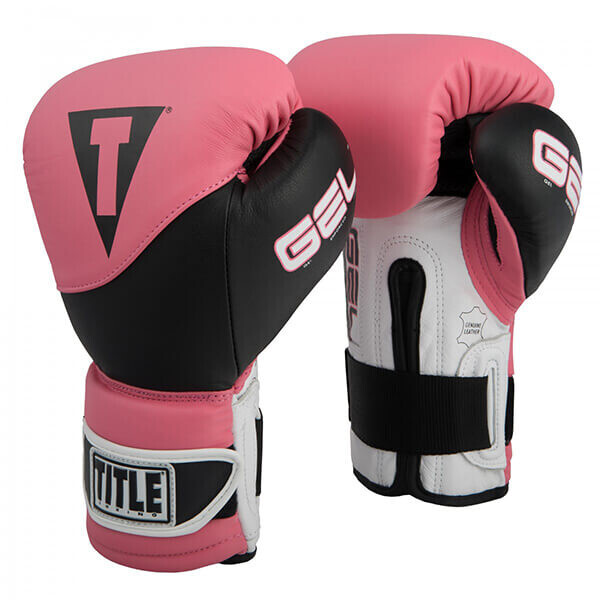 

Перчатки боксерские Title Boxing Gel Suspense Training (FP-2921-V) - розовые, 16 oz