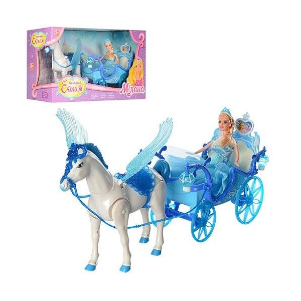 

Игровой набор Bambi Карета с лошадкой и куклой