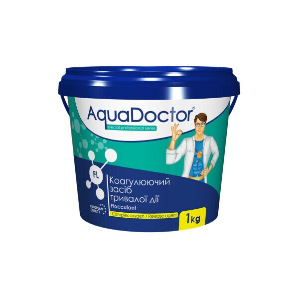 

Коагулирующее средство в гранулах AquaDoctor FL 1 кг.