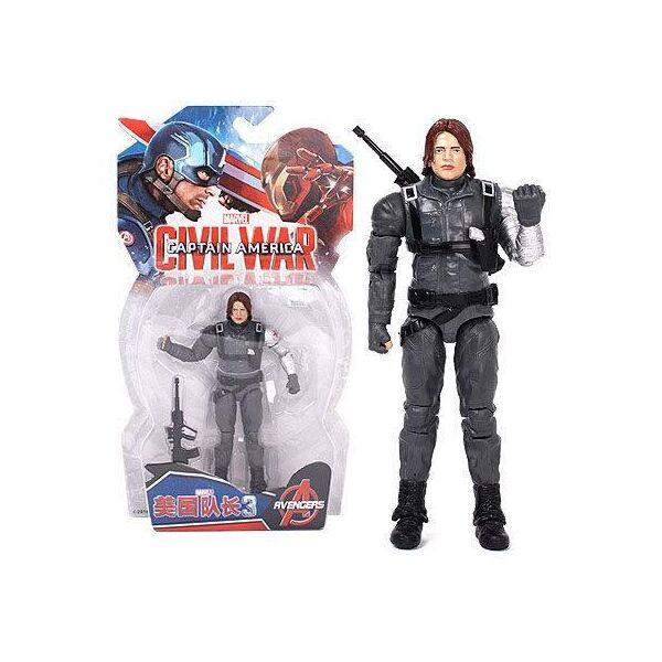 

Игровая фигурка супергерой Marvel Зимний Солдат Мстители Winter Soldier Avengers игрушка для детей