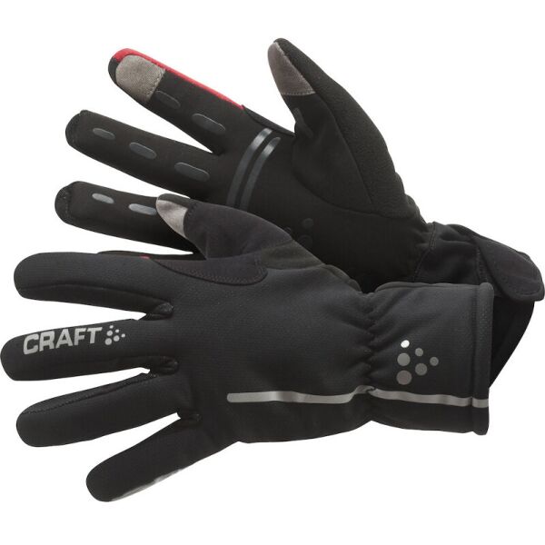 

Зимние перчатки Craft Siberian (black/bright red) /1901623_9430/ S