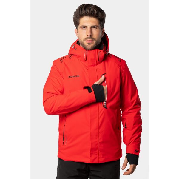 

Мужская лыжная куртка 70433-AV XXXL Красный