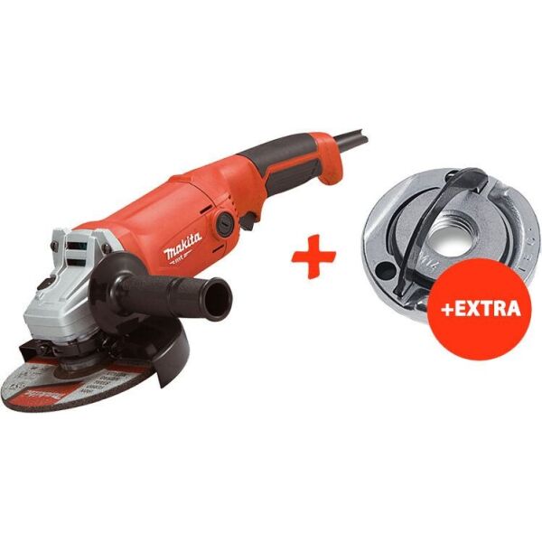 

Угловая шлифмашина Makita M9003 + бесключевая гайка для УШМ 115 -150 мм (M9003Q1)