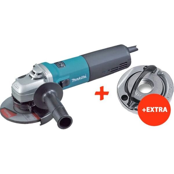 

Угловая шлифовальная машина Makita 9565CVR + бесключевая гайка для УШМ 115 -150 мм (9565CVRQ1)