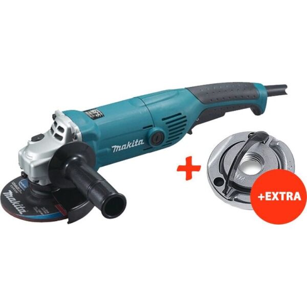 

Угловая шлифмашина Makita GA5021 + бесключевая гайка для УШМ 115 -150 мм (GA5021Q1)