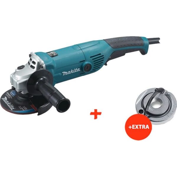 

Угловая шлифмашина Makita GA5021C + бесключевая гайка для УШМ 115 -150 мм (GA5021CQ1)