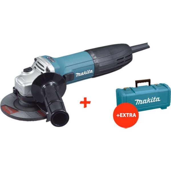 

Угловая шлифовальная машина Makita GA4530 + кейс (GA4530K)