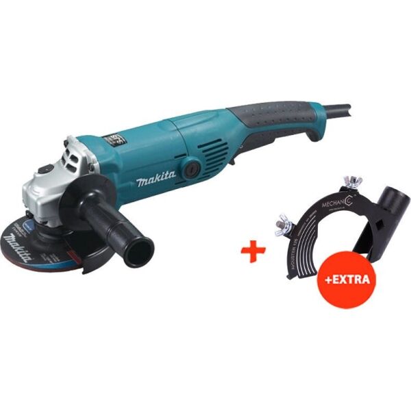 

Угловая шлифмашина Makita GA5021 + насадка Mechanic для УШМ Air Duster 115-125 для отвода пыли (GA5021X)