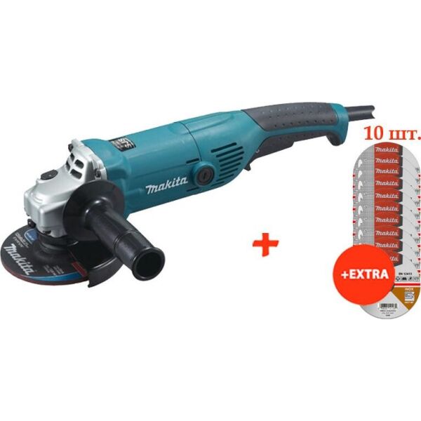 

Угловая шлифмашина Makita GA6021 + отрезной диск по нержавейке Makita 150х1,6 60Т (GA6021-B-12251(10))