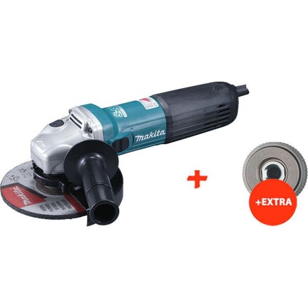 

Угловая шлифмашина Makita GA6040C + быстрозажимная гайка Metabo Quick большая (GA6040CQ)