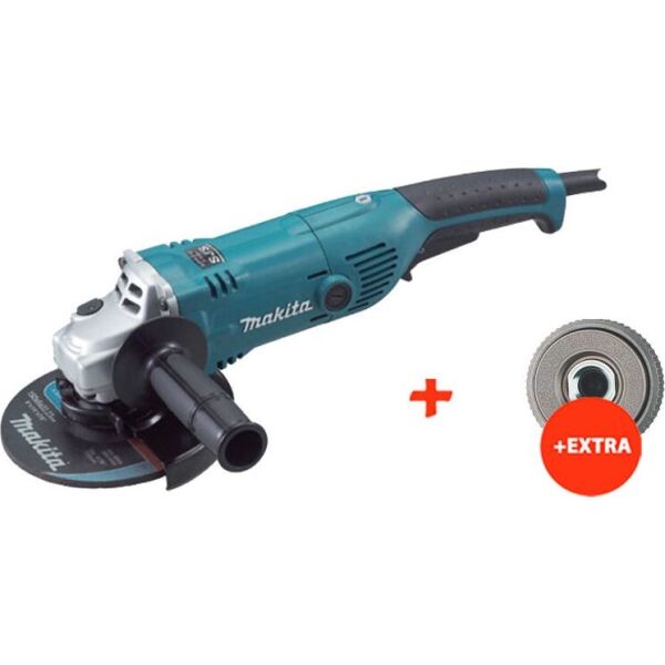 

Угловая шлифмашина Makita GA6021C + быстрозажимная гайка Metabo Quick большая (GA6021CQ)
