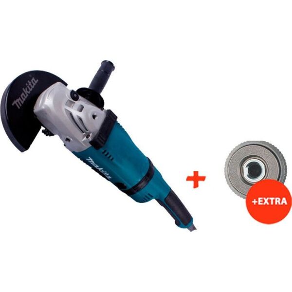 

Угловая шлифмашина Makita GA9030RF01 + быстрозажимная гайка Metabo Quick большая (GA9030RF01Q)