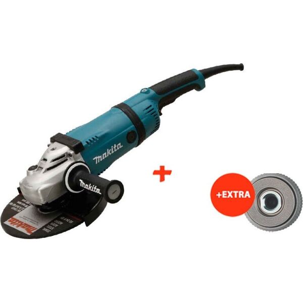 

Угловая шлифмашина Makita GA9040RF01 + быстрозажимная гайка Metabo Quick большая (GA9040RF01Q)