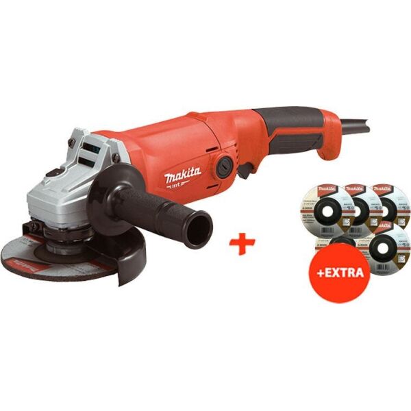 

Угловая шлифмашина Makita M9002 + 5 зачистных дисков по нержавеющей стали Makita 125 мм (M9002-A-80656(5))