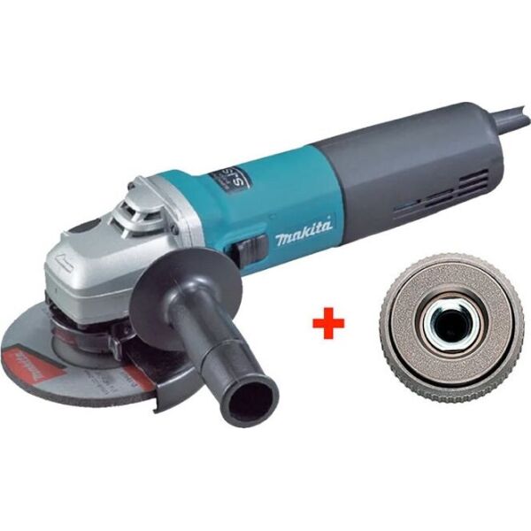 

Угловая шлифовальная машина Makita 9565CVR + быстрозажимная гайка (9565CVRQ)