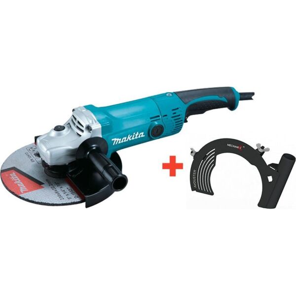 

Угловая шлифмашина Makita GA9050 + насадка для удаления пыли (GA9050X)