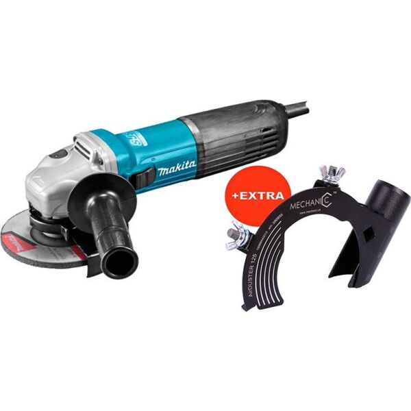 

Угловая шлифмашина Makita GA5040 + насадка для пылеудаления (GA5040X)
