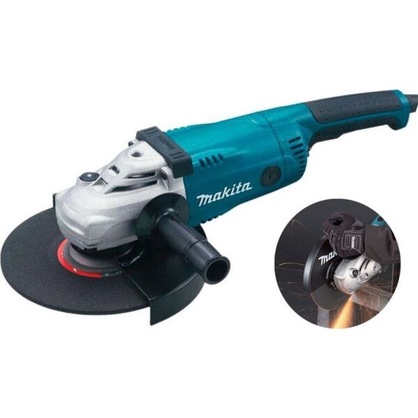 

Угловая шлифмашина Makita GA9020 + 2 отрезных круга 230x2.5 Makita