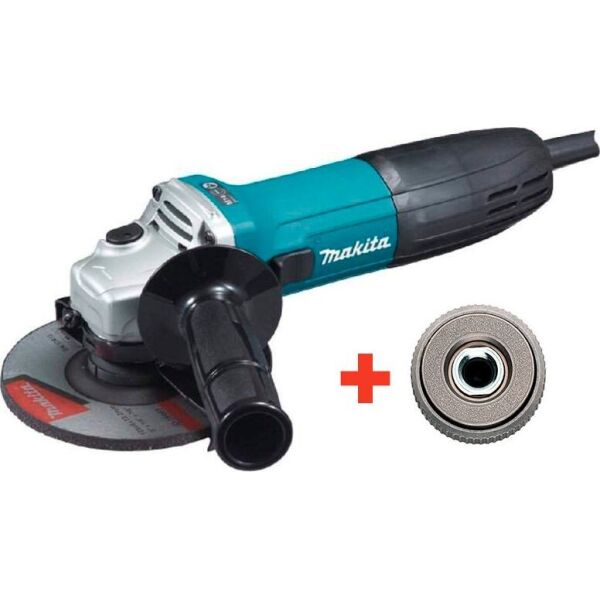 

Угловая шлифмашина Makita GA5030 + быстрозажимная гайка (GA5030Q)