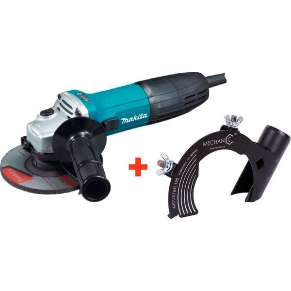

Угловая шлифмашина Makita GA5030 + насадка для пылеудаления (GA5030X)