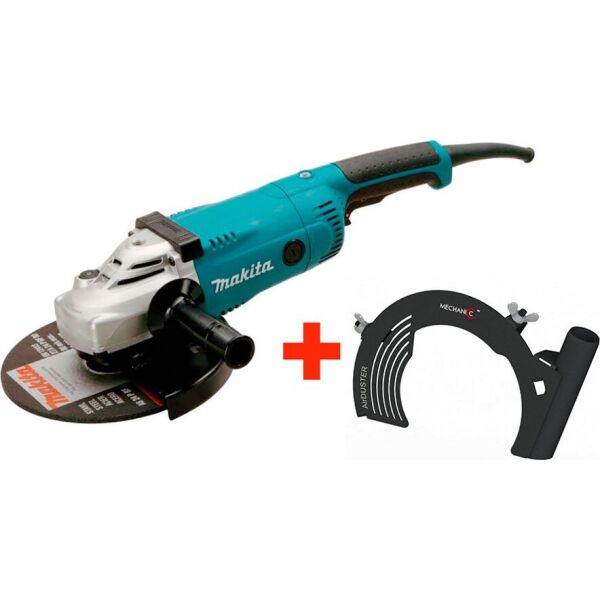 

Угловая шлифмашина Makita GA9020 + насадка для удаления пыли (GA9020X)