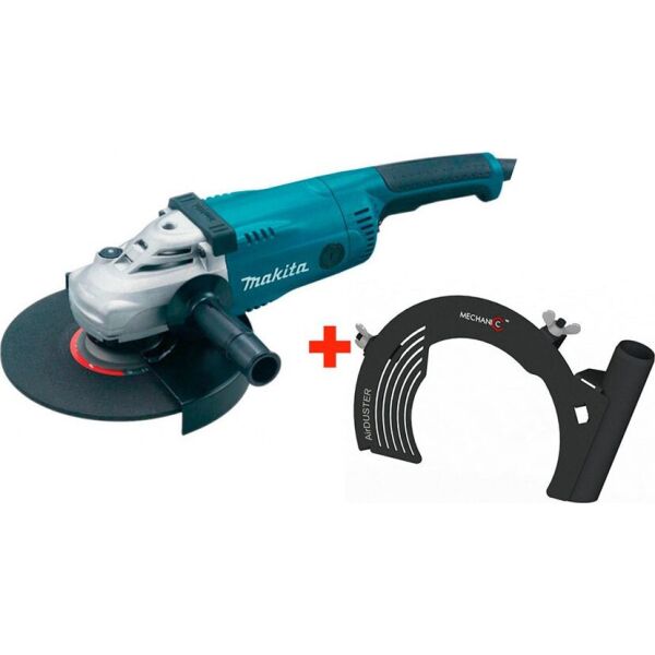 

Угловая шлифмашина Makita GA9020SF + насадка для удаления пыли (GA9020SFX)